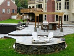 concrete patio